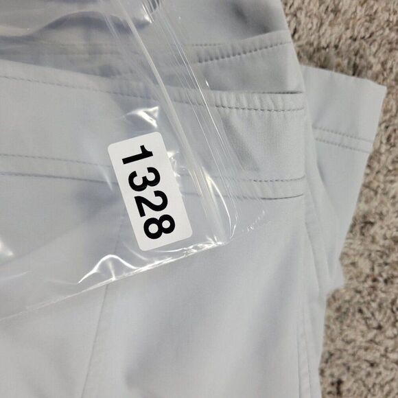 Athleta Skirt Womens 8 Gray Fleece Lined Drawstring Zip Pockets - Picture 9 of 9